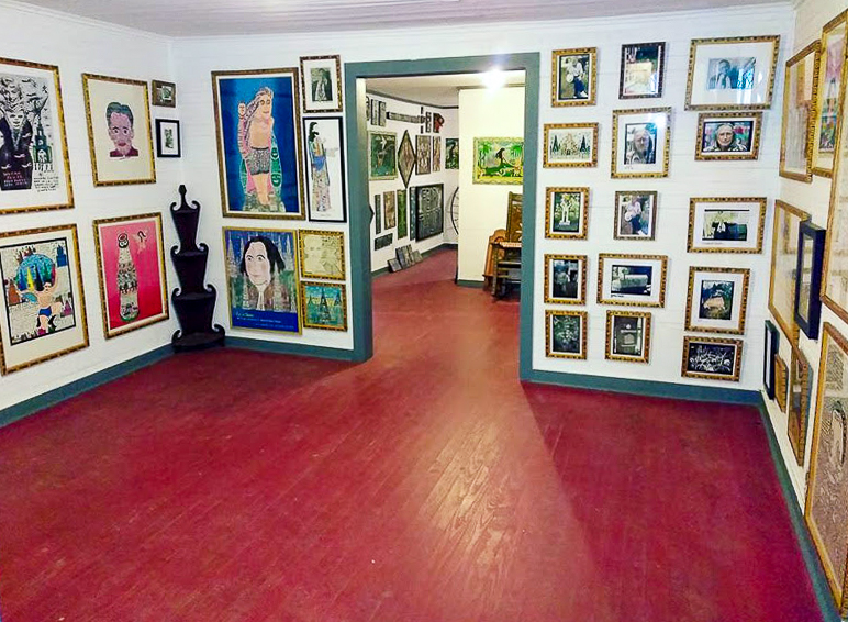 howard finster vision house museum with howard finster original art inside