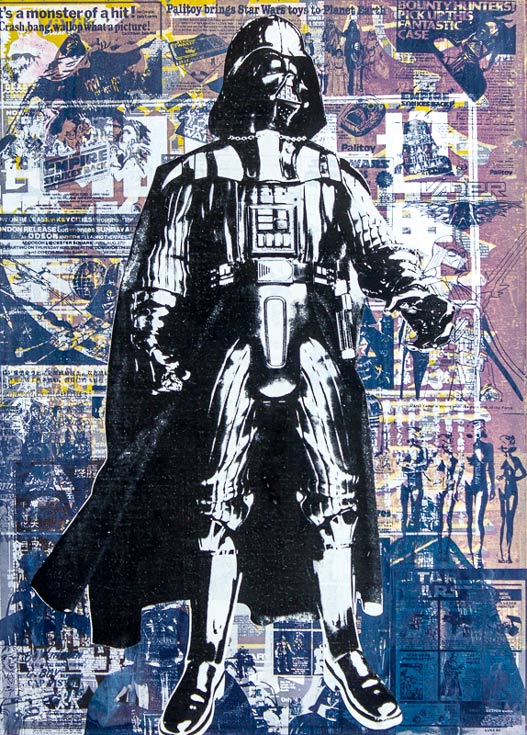 Darth Vader Donald Topp icon print