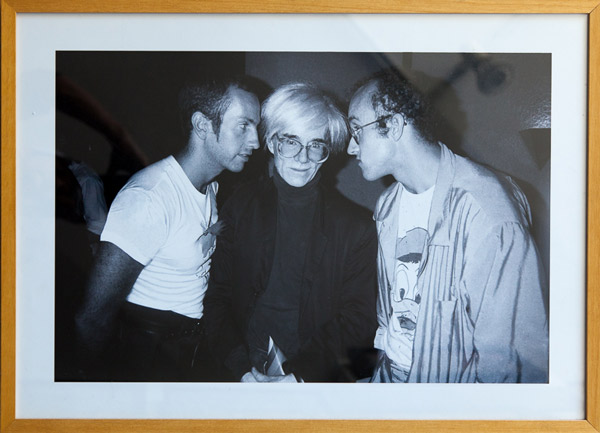 Kenny Scharff, Andy Warhol & Keith Haring by Patrick McMullen