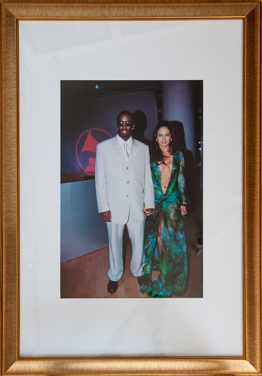 The most photographed dress of the 20th century. Sean Combs & Jennifer Lopez by Patrick McMullan