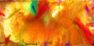 Untitled #61 by Matt Lamb ID# C 682-2010 ● Oil on canvas ● 48"x24"