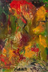 Matt Lamb Untitled #11 ● 15.75"x23.63" ● Oil on canvas
