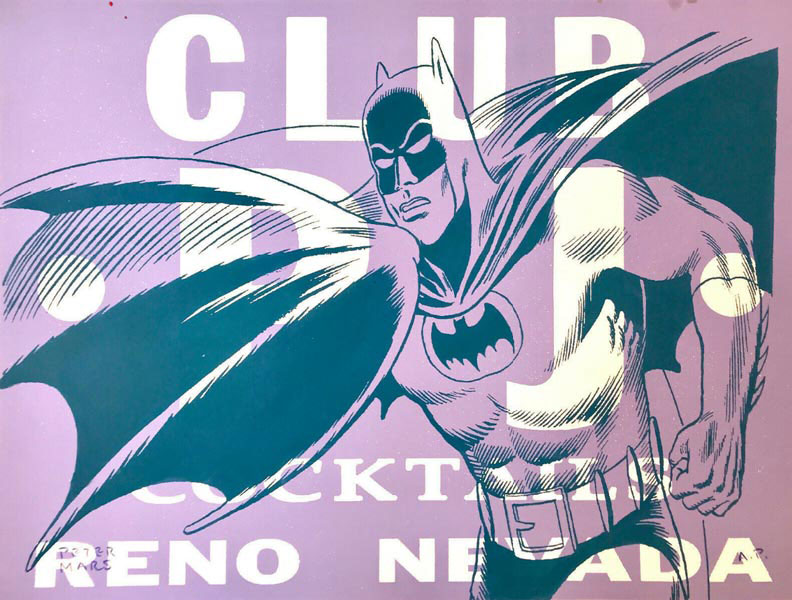 Batman in Reno 22" x 30"