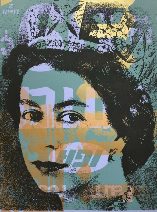 The State Diadem (God Save the Queen) 40" x 30"