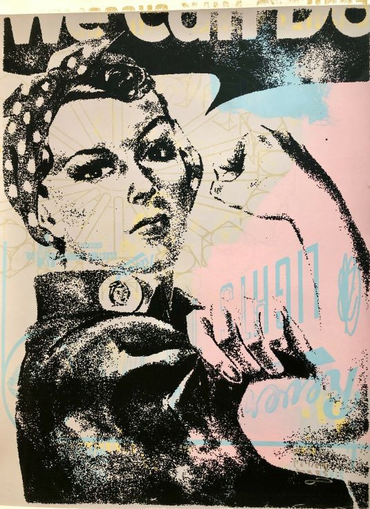 Rosie the Riveter #2 30" x 40"
