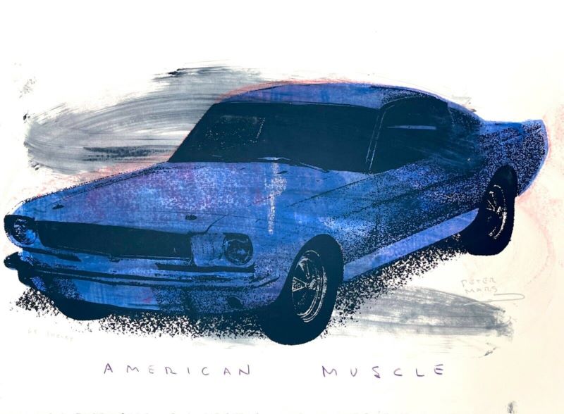 American Muscle 22" x 30"