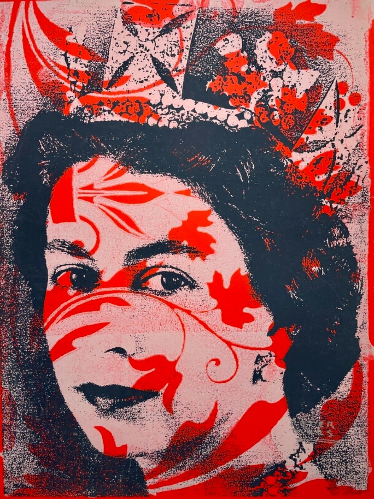 Queen Elizabeth II 30" x 40"