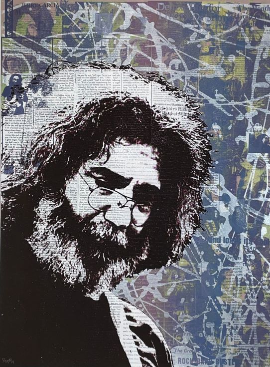 Jerry Garcia by Donald Topp Rockstar DLG
