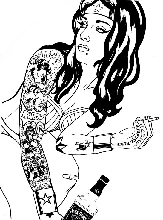 Wonder Woman BW #2