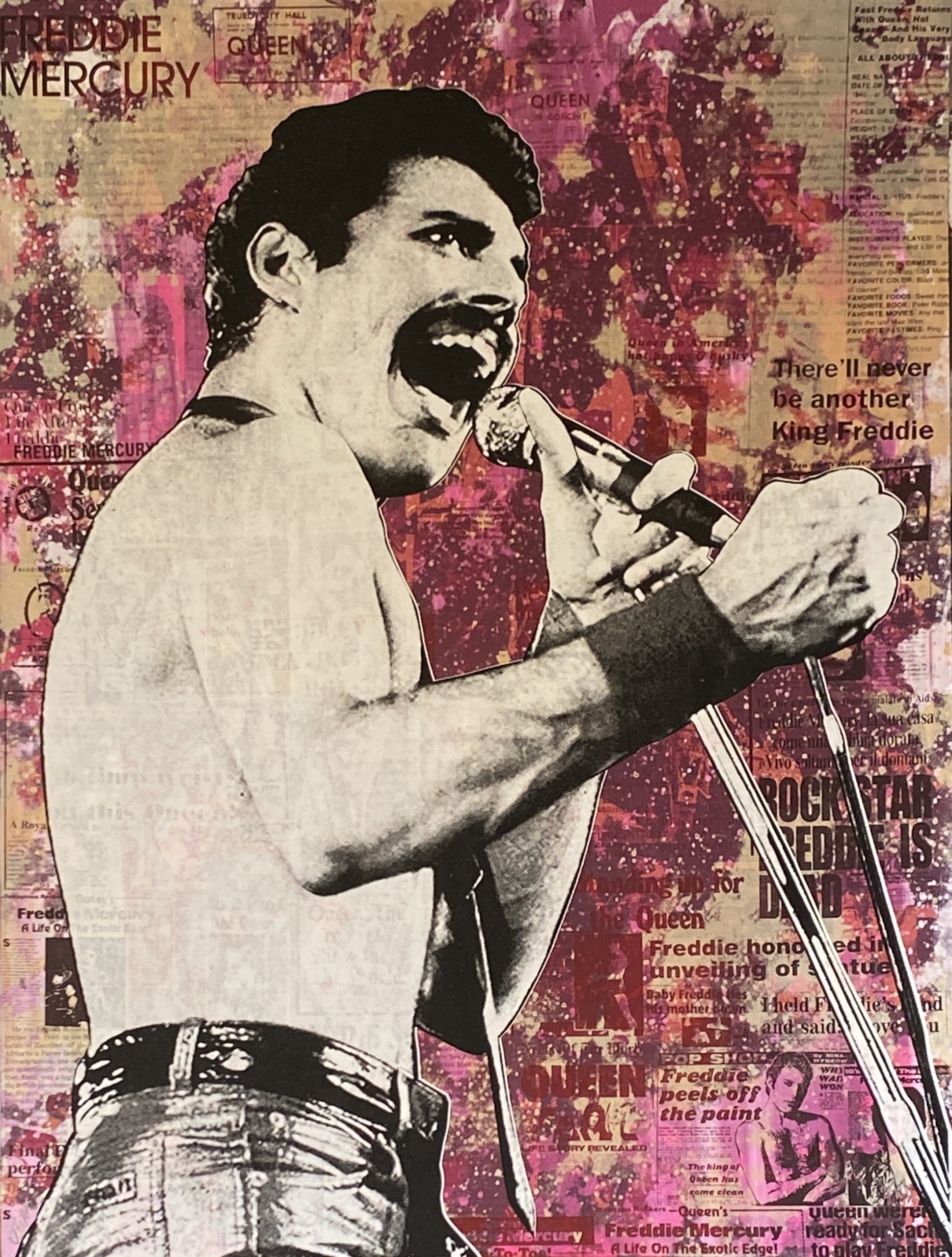 Freddie Mercury #2 18"x24"