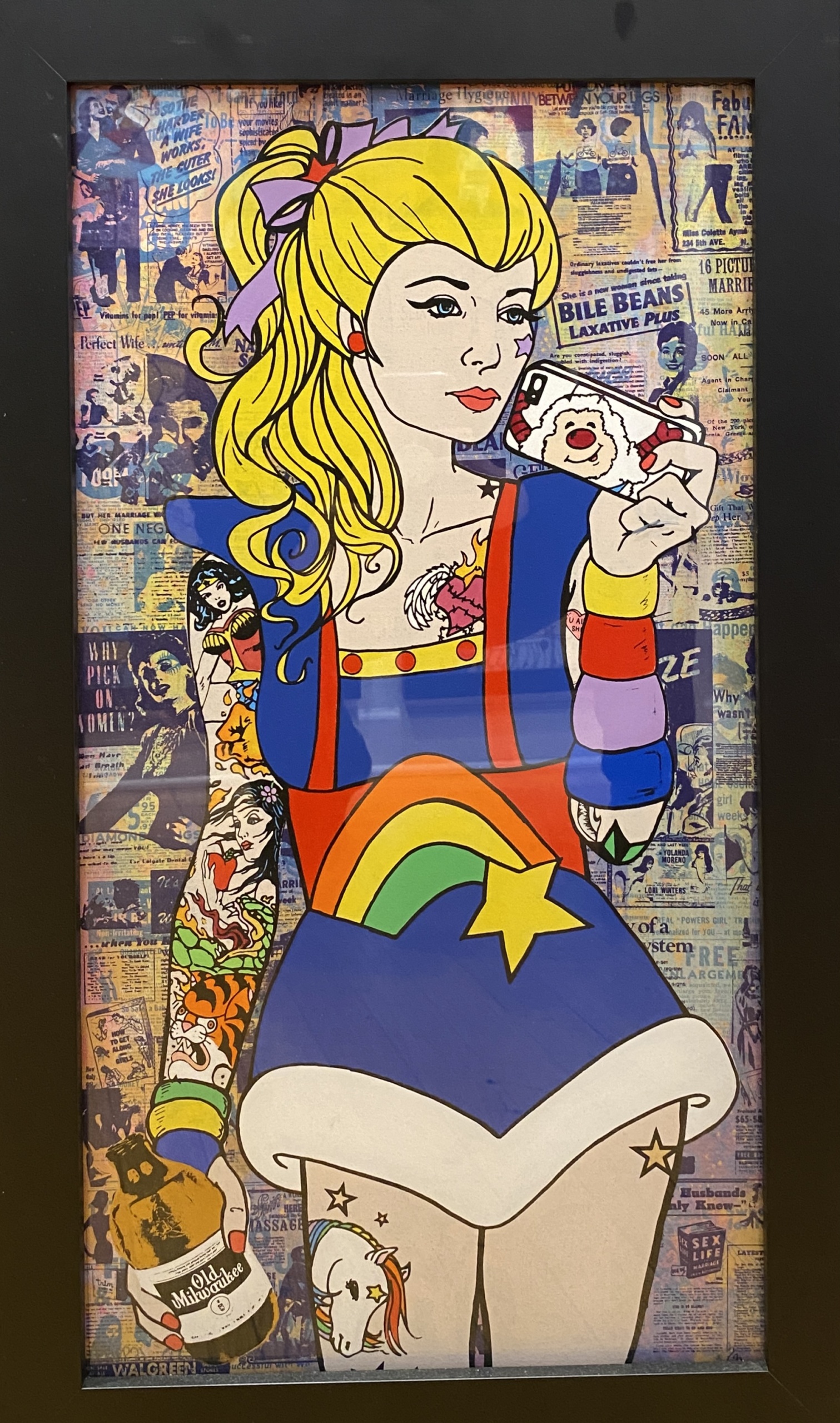 Rainbow Brite #3 16"x27" Framed $850