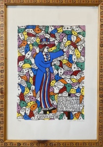 Uncle Sam 22.5” x 32” Framed $2500