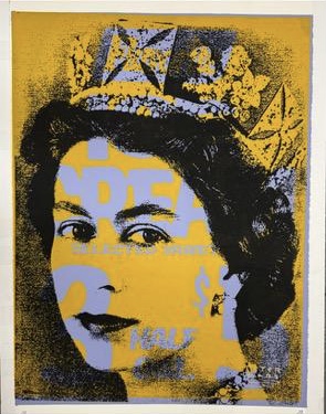 Queen Elizabeth II 30" x 40" $4500