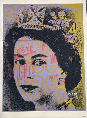 Queen Elizabeth III 30" x 40" $4500