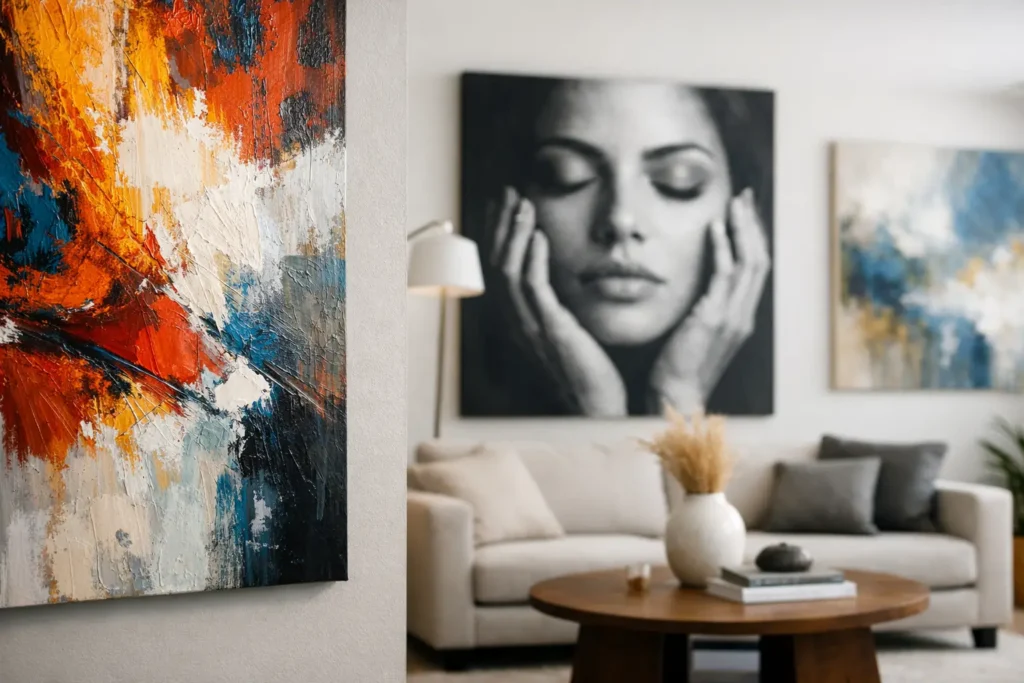 How Featured Contemporary Artists Shape a Room